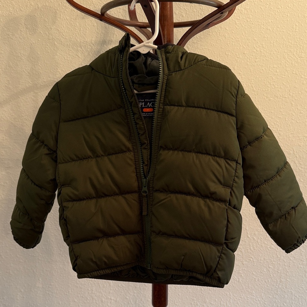 The Children's Place Olive Puffer Jacket for Kids